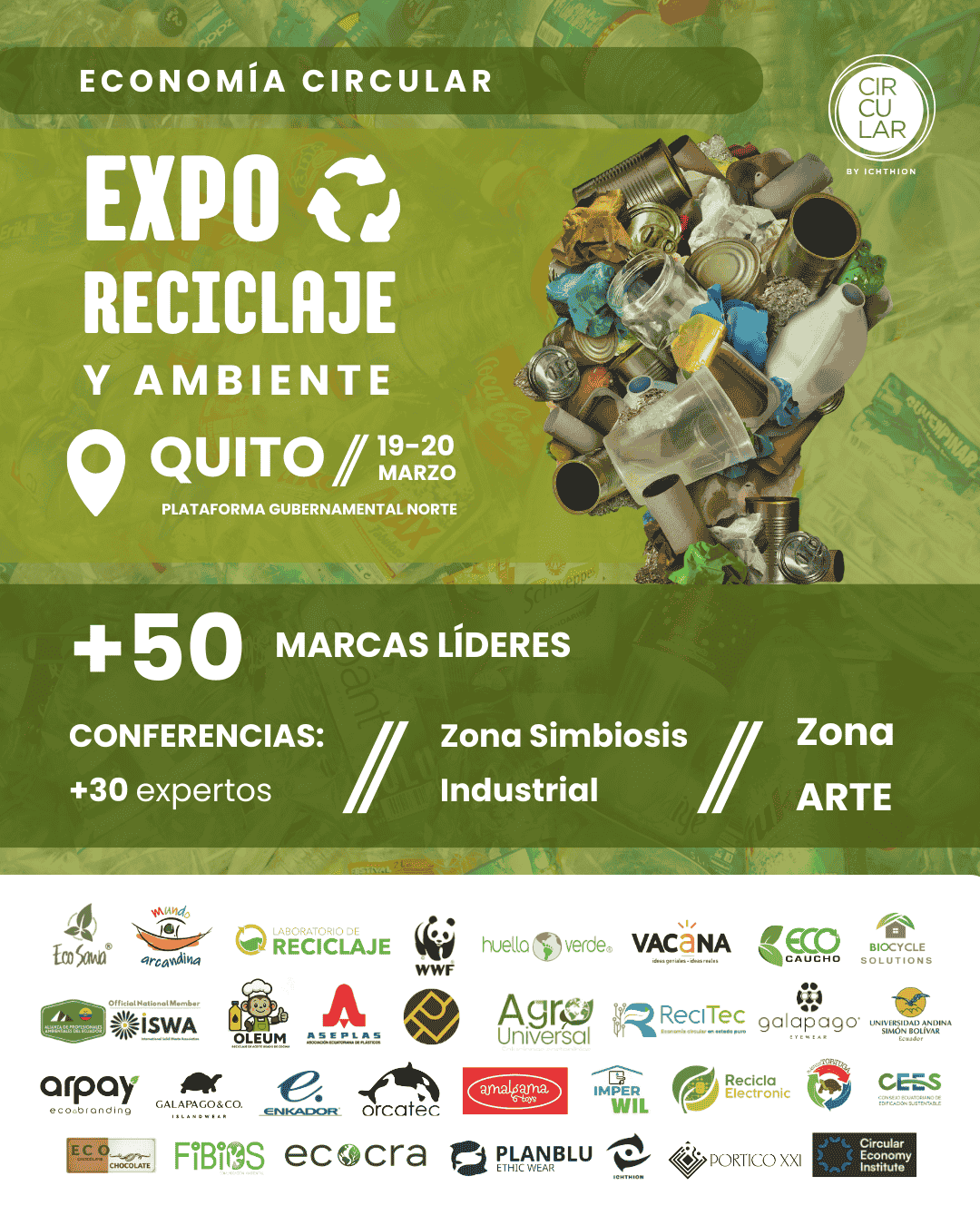 Expo reciclaje y ambiente